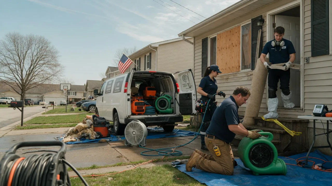 Water Damage Restoration in Darling, MS near me